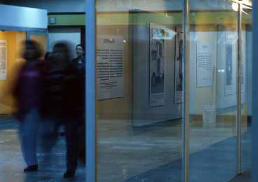 Exhibit at Mexico City's metro