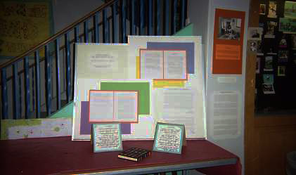 Exhibit at Boulder School