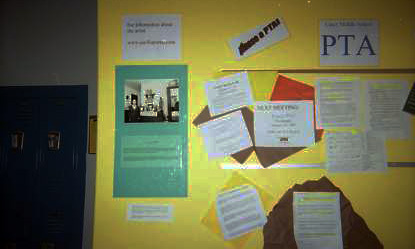 Exhibit at Boulder School
