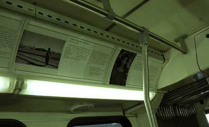 Exhibit at Albuquerque street buses
