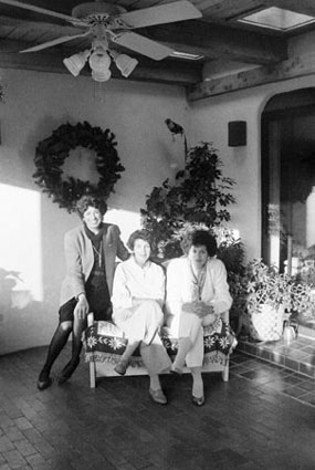 Foto de las hermanas Samora 